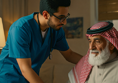 مرافقة المرضى بعد العمليات الجراحية