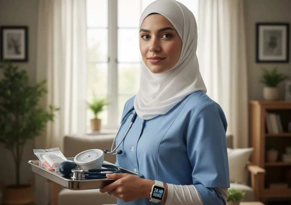 تمريض منزلي 24 ساعة بالرياض