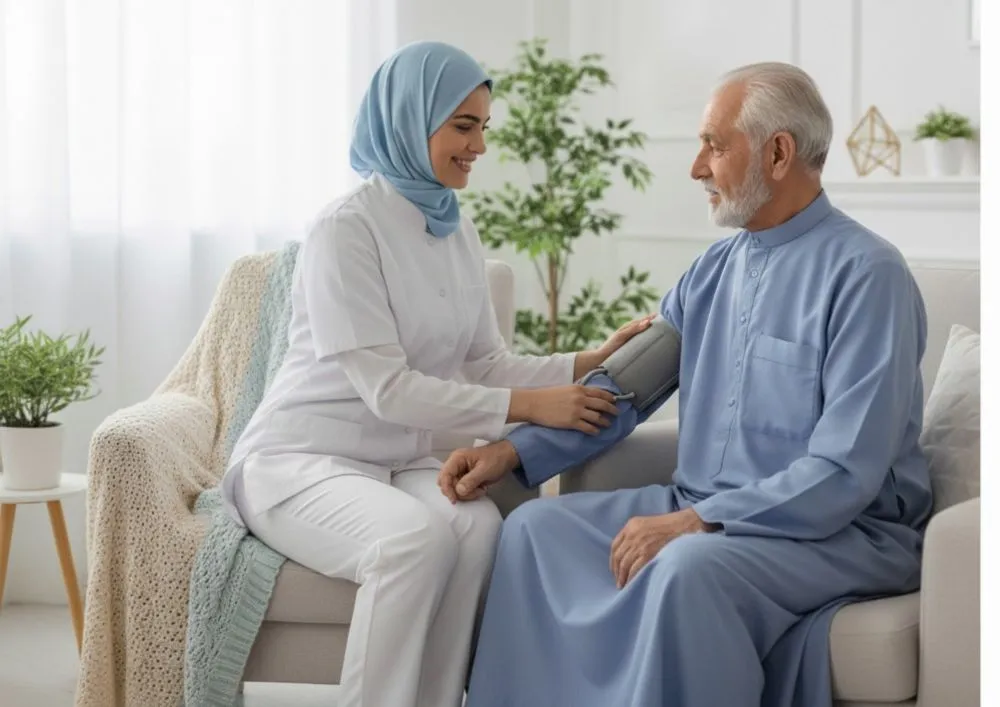 ممرضة خاصة لكبار السن بالرياض