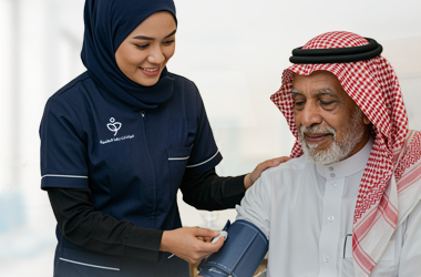  ممرضة زيارة منزلية