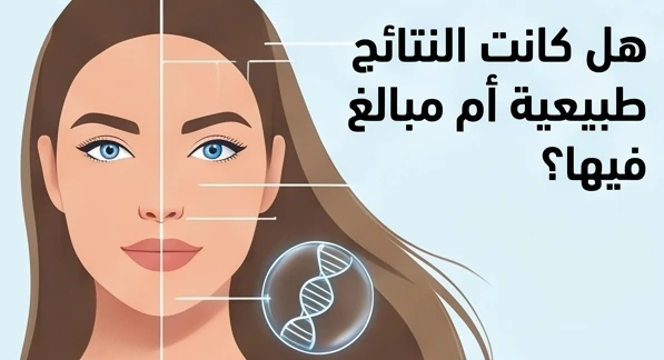 هل كانت النتائج طبيعية أم مبالغ فيها؟