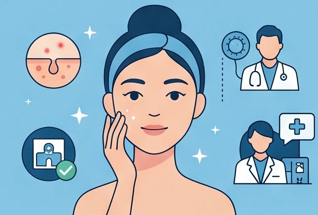 علاج الحبوب بعد إزالة الشعر | الحل النهائي للبشرة 2026