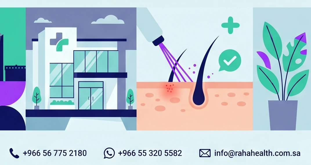 علاج تهيج البشرة بعد الليزر في الرياض | تهدئة سريعة 2026