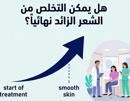 هل يمكن التخلص من الشعر الزائد نهائياً؟