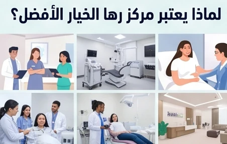 لماذا يعتبر مركز رها الخيار الأفضل؟