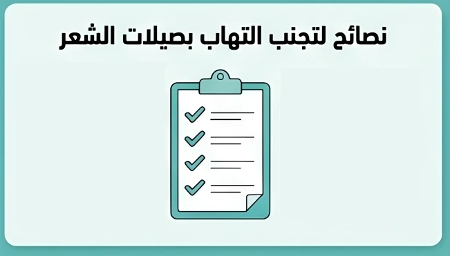 نصائح لتجنب التهاب بصيلات الشعر
